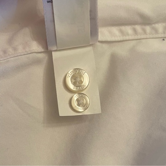 Vineyard Vines Men's Flag Whale Embroidered Slim Fit “Murray” Button Down Shirt - Picture 11 of 11